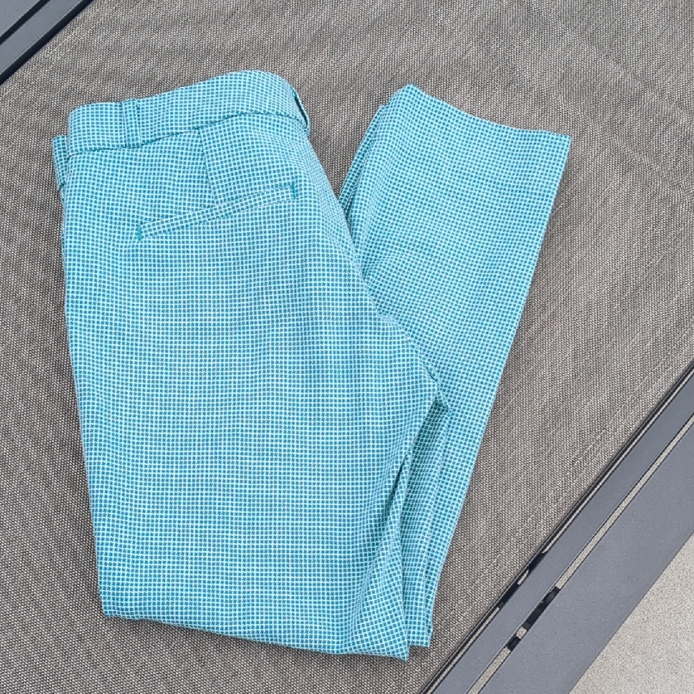 Banana Republic Women's Green Sloan Capris